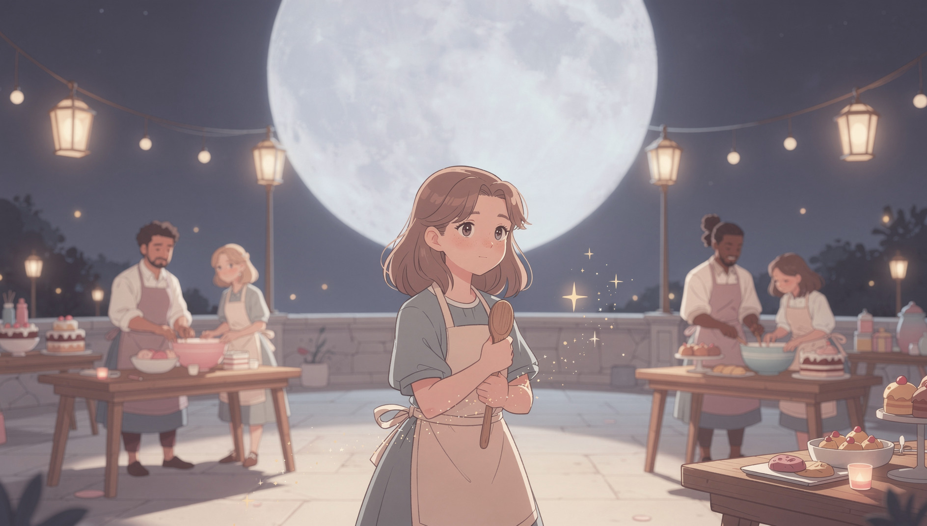 Ella and the Moonlight Baking Contest